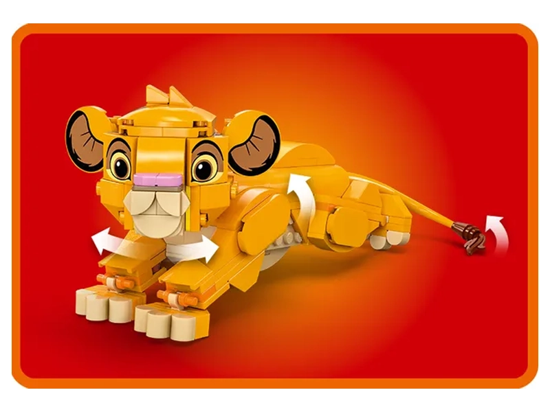 Stavebnica LEGO DISNEY 43243 Simba.