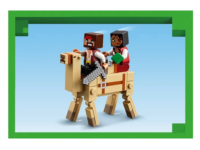 Stavebnica LEGO MINECRAFT Plavba na pirátskej lodi.