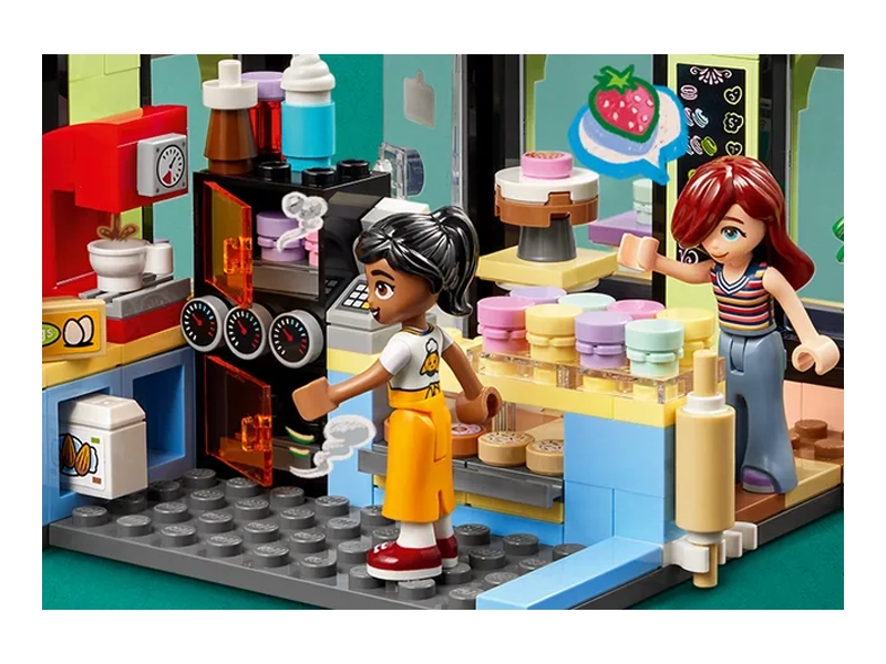 Stavebnica LEGO FRIENDS Kaviareň v mestečku Heartlake.