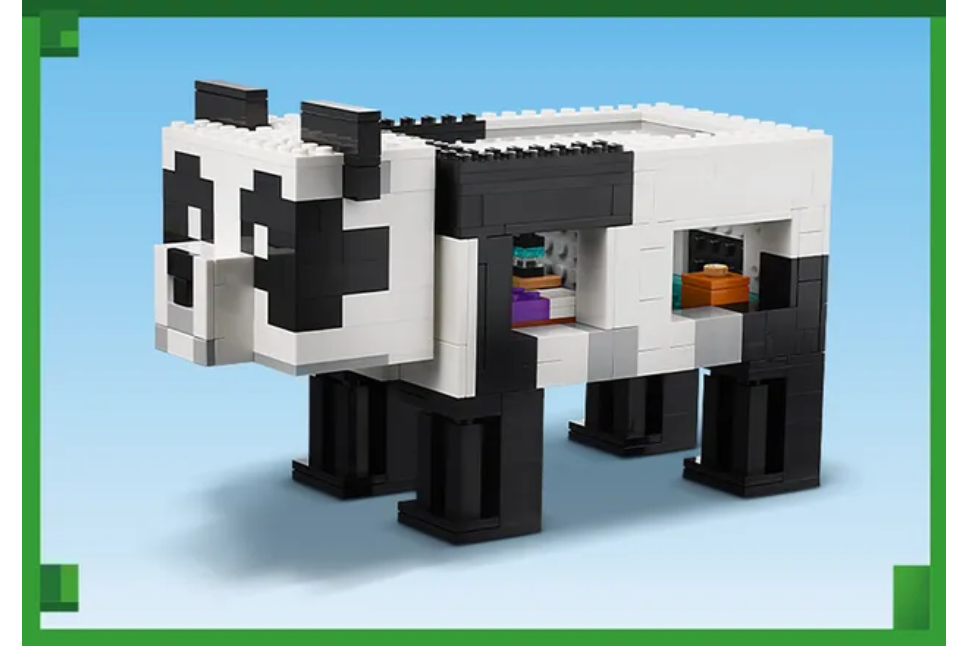 Stavebnica LEGO Minecraft Panda.