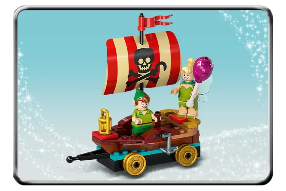 Lego Peter Pan a Cililing.
