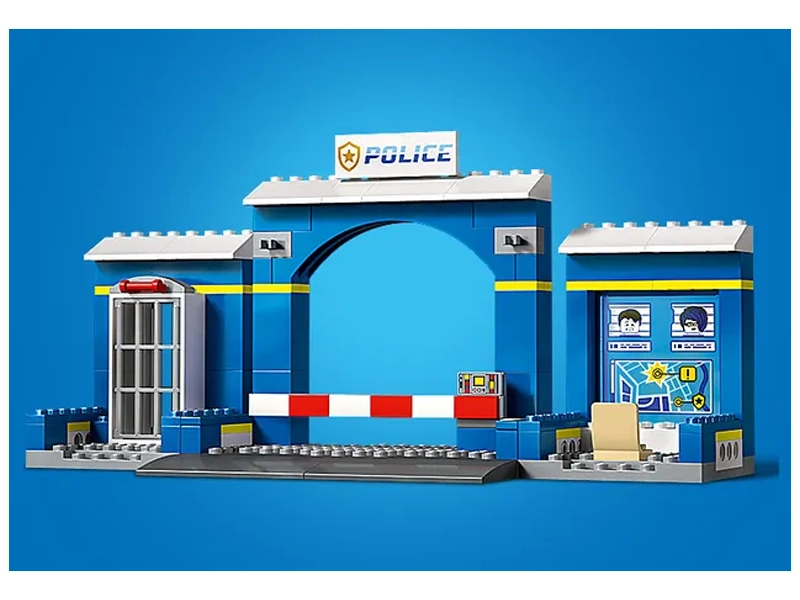 LEGO CITY Policajná stanica.