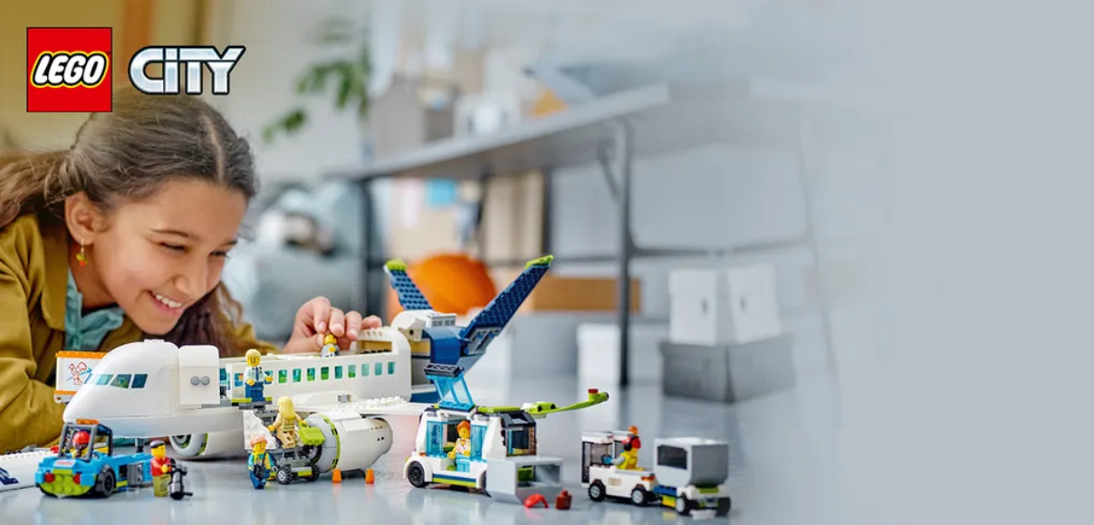 Hero Lego City osobné lietadlo.