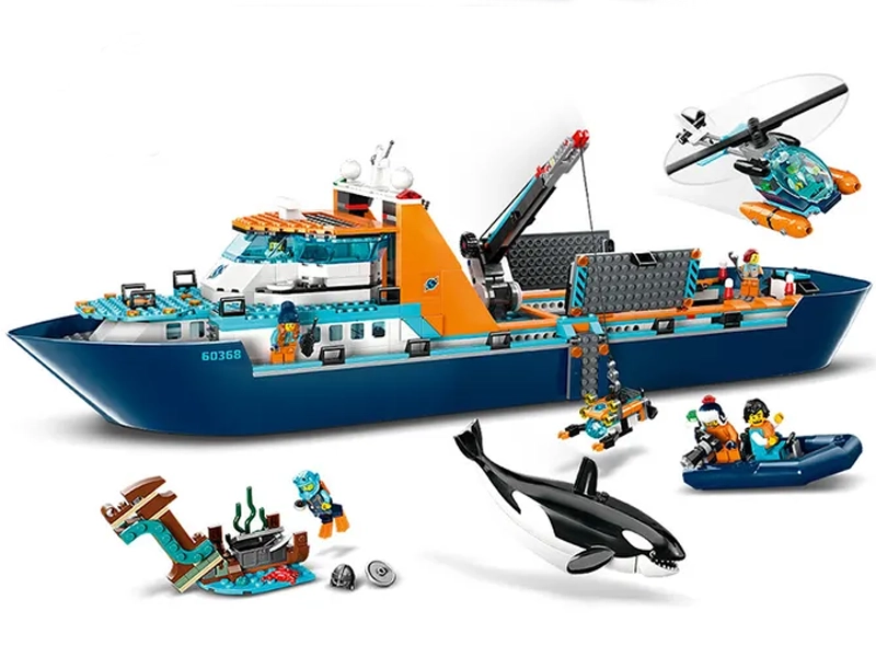 LEGO City Arktická prieskumná loď.