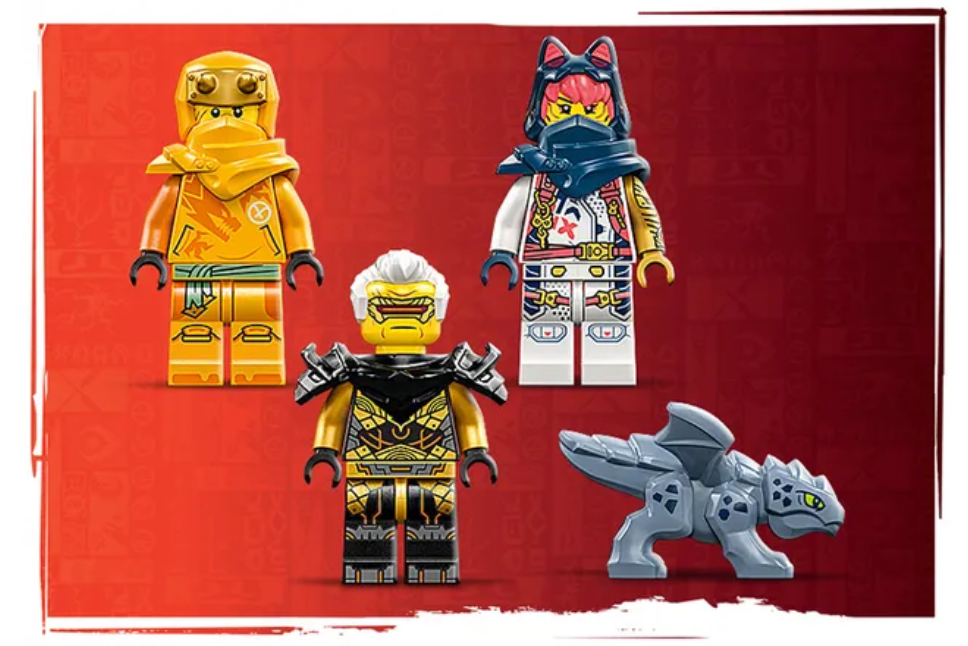 Lego Ninjago minifigúrky.