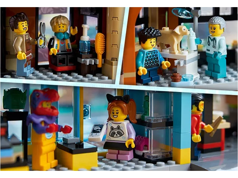 Lego City minifigúrky.