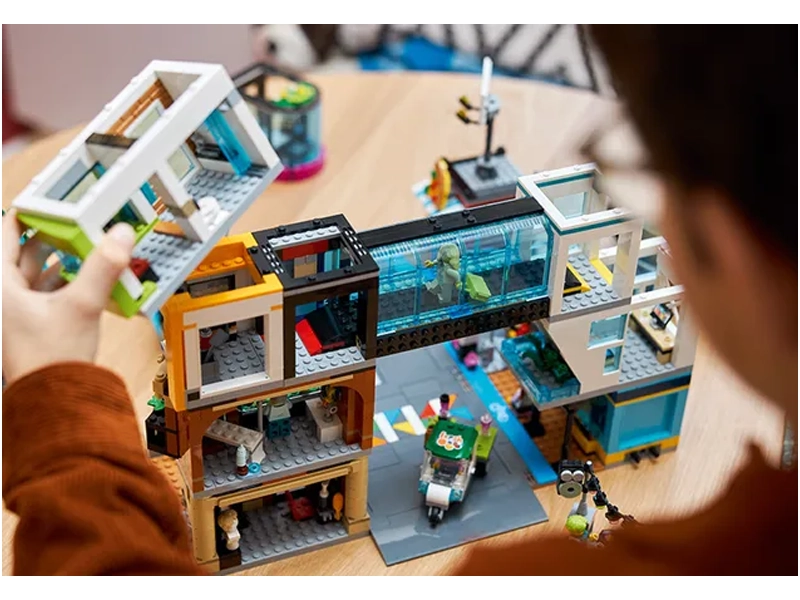 Lego City modulárna stavebnica.