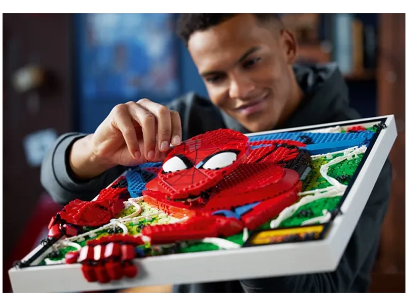 Lego Art Úžasný Spider-Man.