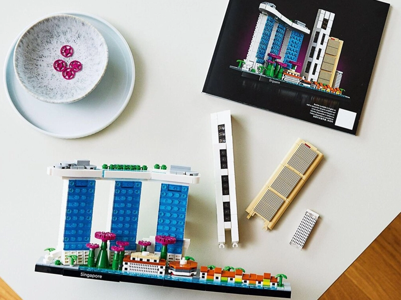 Lego Architecture 21057 Singapur.