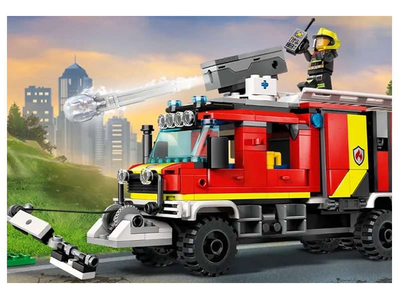 Lego City Strešný hasiaci prístroj.