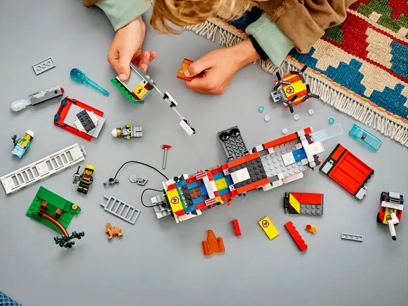 Stavebnica Lego City Hasičské zásahové auto.