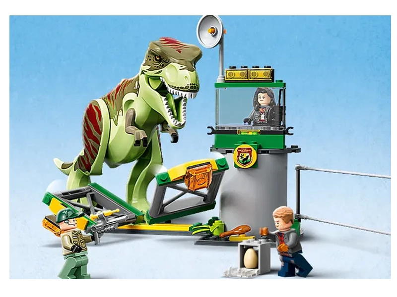 LEGO Jurassic World T-rex.