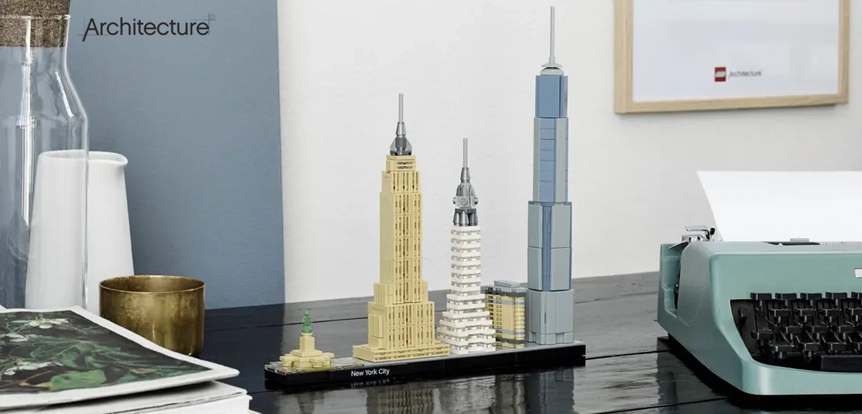 HERO LEGO ARCHITECTURE New York City.