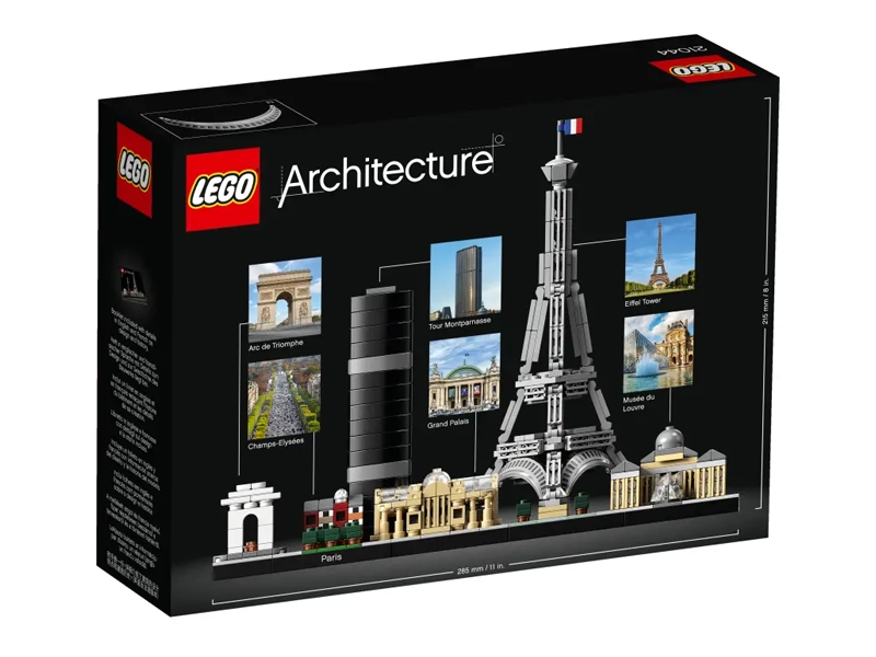 Lego Architecture Paríž balenie.