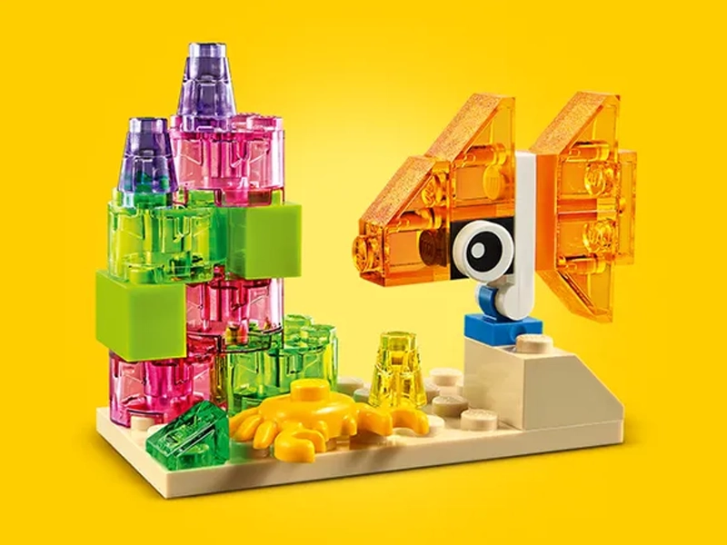 Lego Priesvitné kreatívne kocky.