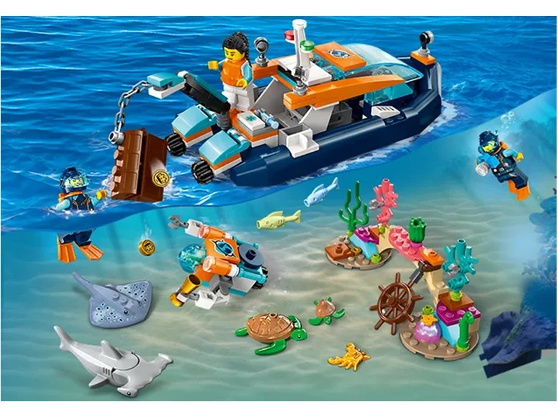 Lego City Figúrky morských tvorov