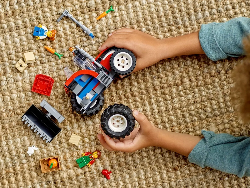 LEGO Traktor návod.