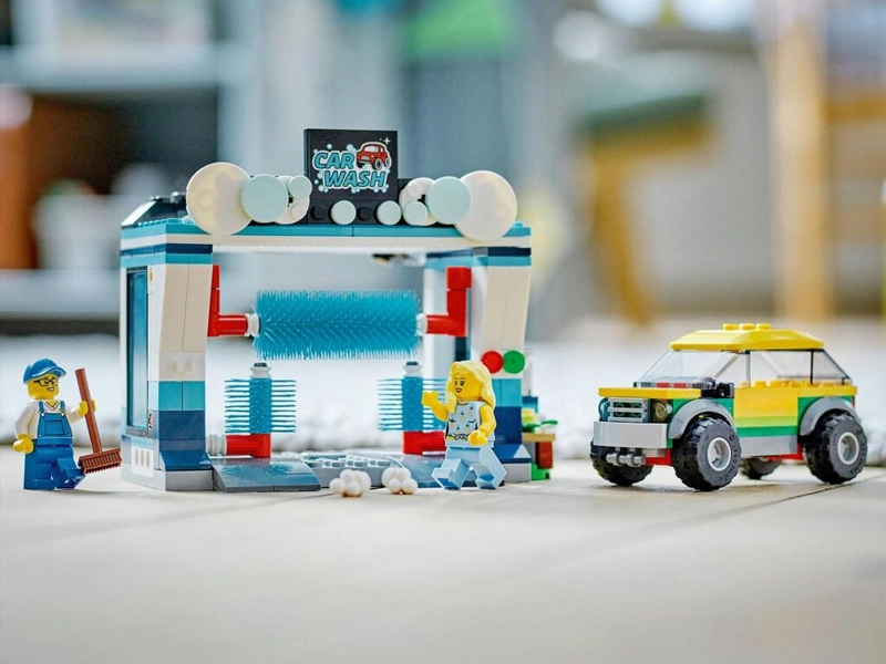 LEGO City Autoumyvárka.