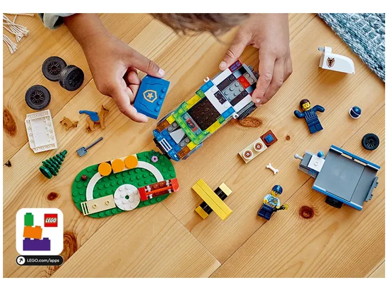 Aplikácia Lego Builder.