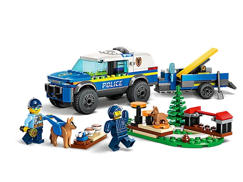 Lego City Mobilné cvičisko pre policajné psy 60369.