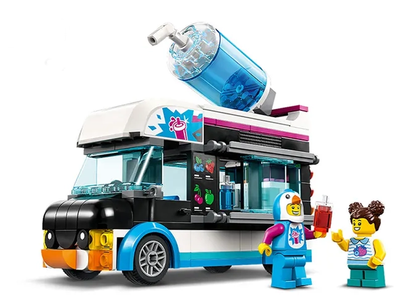 Lego City Tučniačia dodávka s ľadovou triešťou.