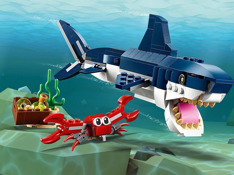 LEGO CREATOR 3V1 Hlbokomorské stvorenia.
