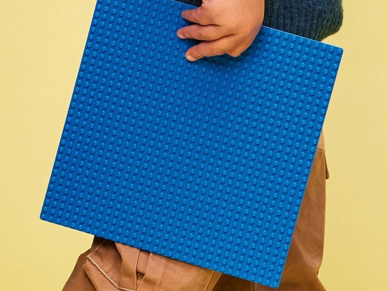 Lego Modrá podložka na stavanie.