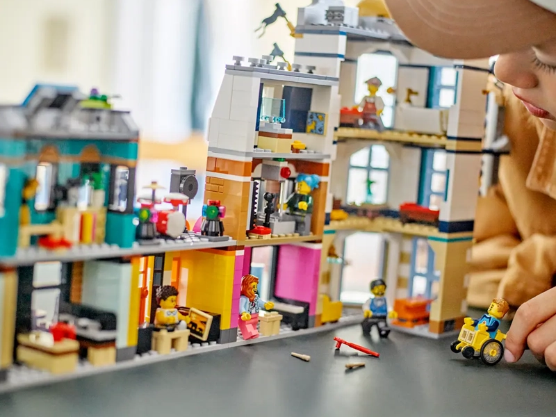 Lego Creator Hlavná ulica.