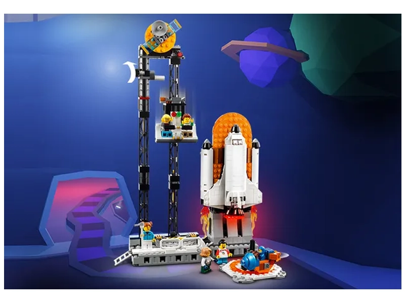 LEGO CREATOR 31142 Vesmírna horská dráha.