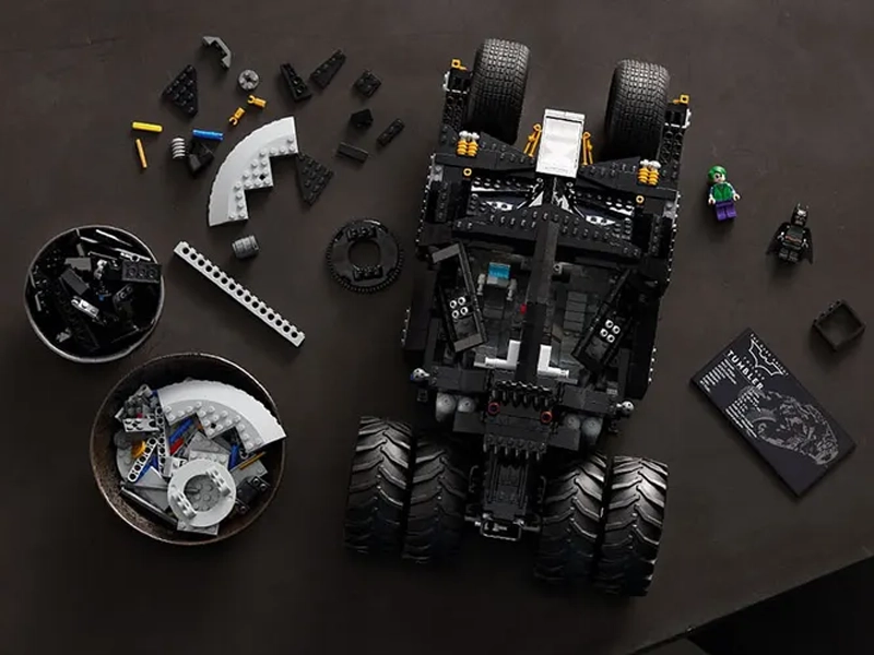 Lego Batmobile Tumbler.