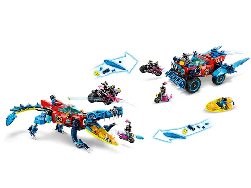 Lego Dreamzzz 71458 Krokodílie auto.