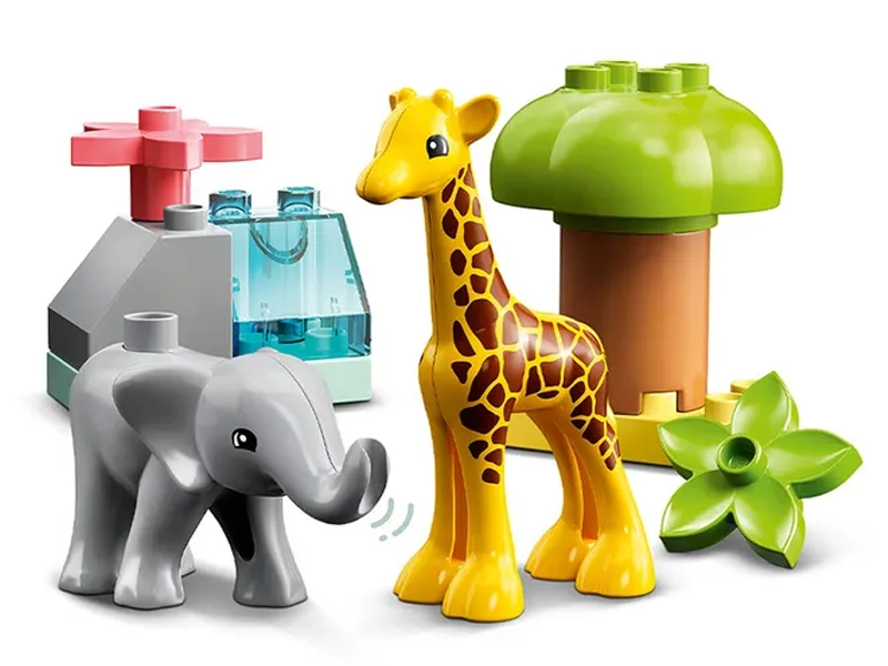 Lego Duplo africké zvieratá.