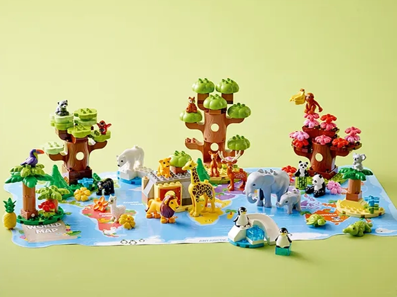 Lego Duplo divoké zvieratká.