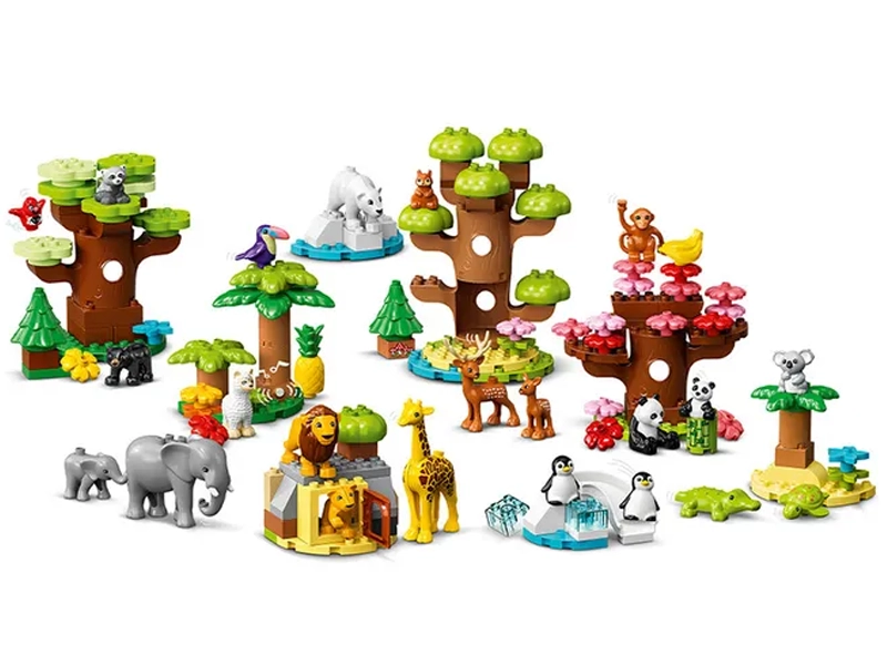 Lego Duplo Divoké zvieratá z celého sveta 10975.