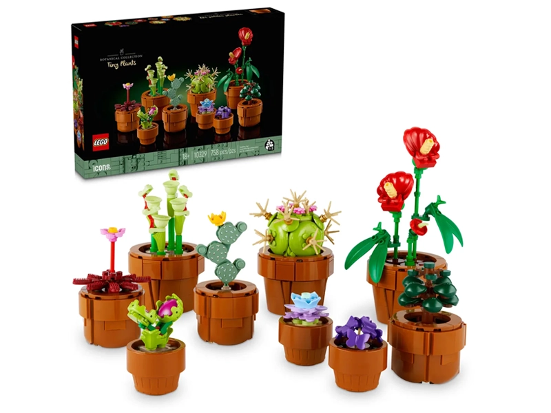 LEGO Icons 10329 Miniatúrne rastliny.