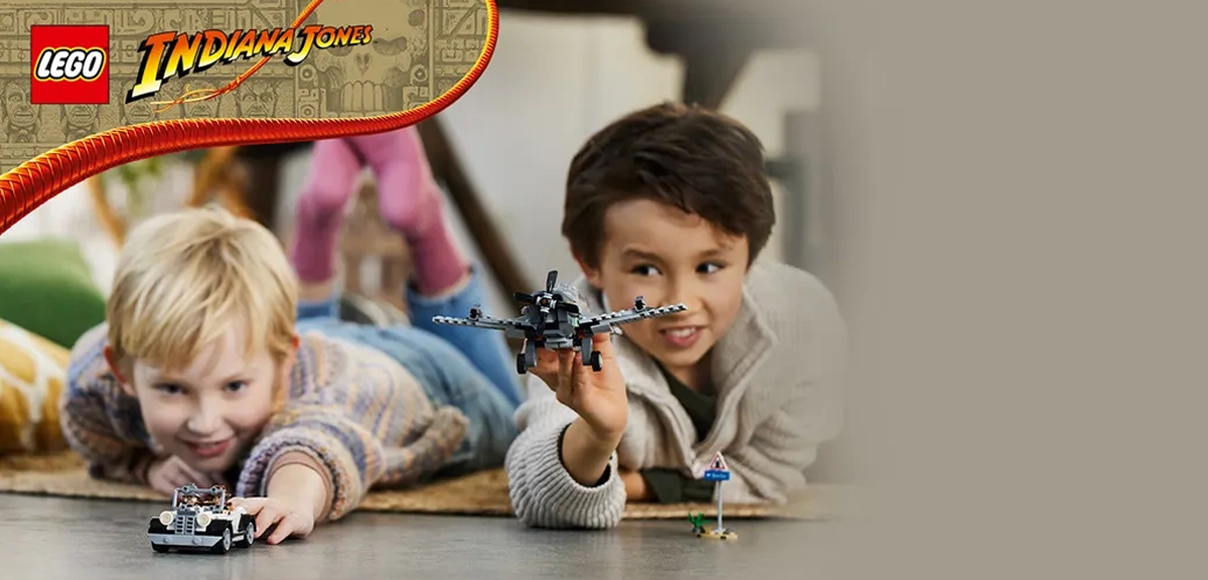 Hero Lego Indiana Jones Prenasledovanie bojovým lietadlom.