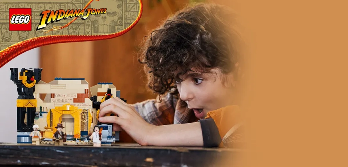 Hero Lego Indiana Jones Únik zo stratenej hrobky.
