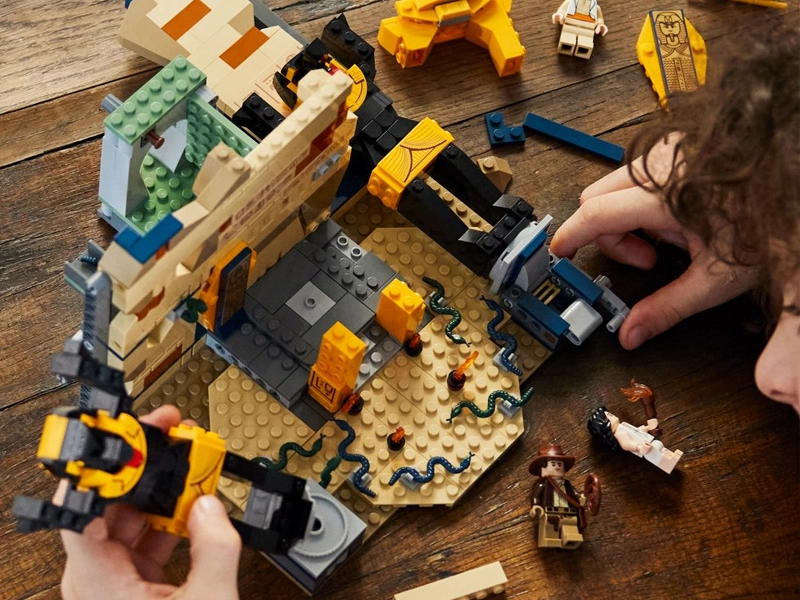 Lego Indiana Jones Únik zo stratenej hrobky.