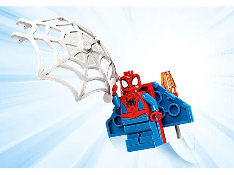 Lego Marvel minifigúrka spidermana.