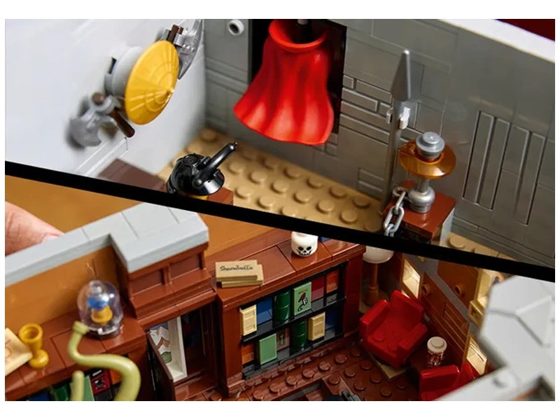 Lego Marvel Sanctum Sanctorum - autentické detaily.