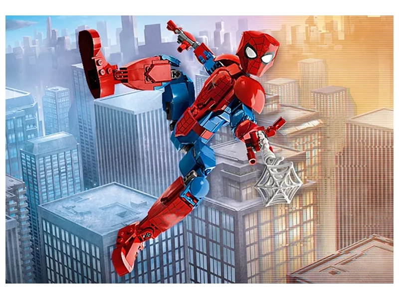Lego Marvel polohovateľný Spider-Man.