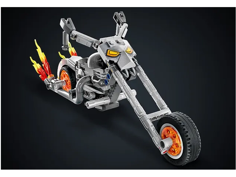 LEGO Marvel motorka Ghost ridera.