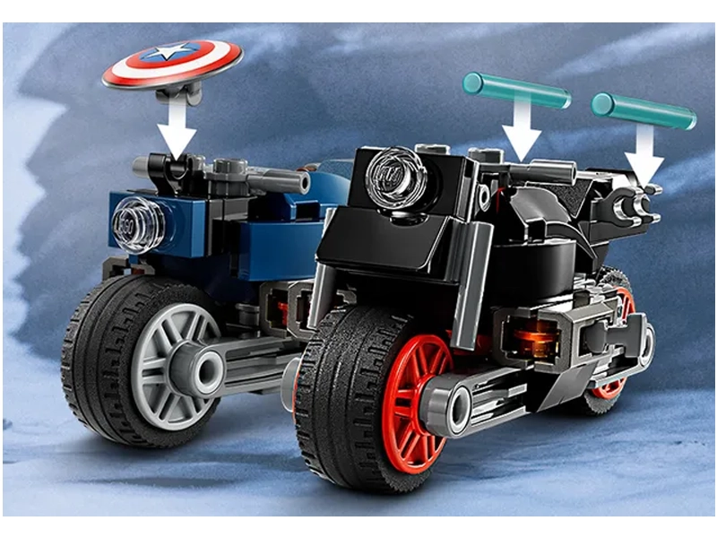 Lego Marvel Black Widow a Captain America 76260.