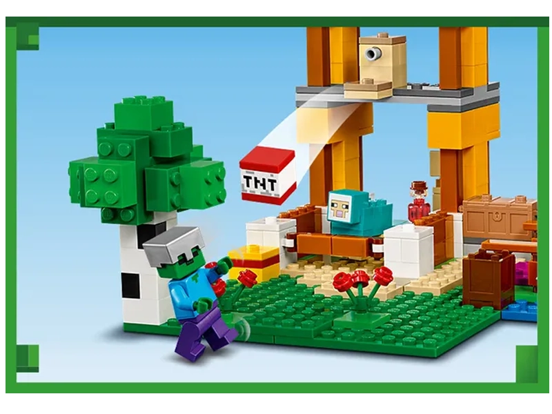 Lego minecraft kreatívny box.