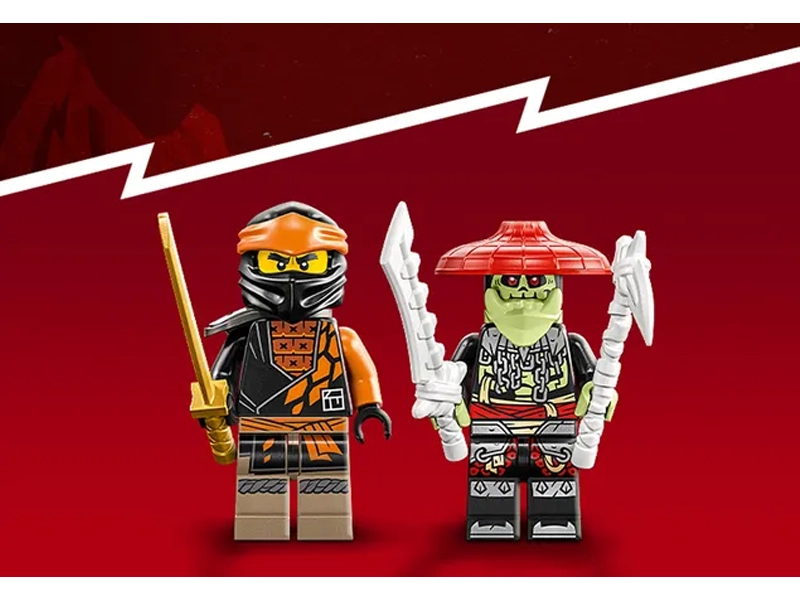Lego Ninjago minifigúrky.