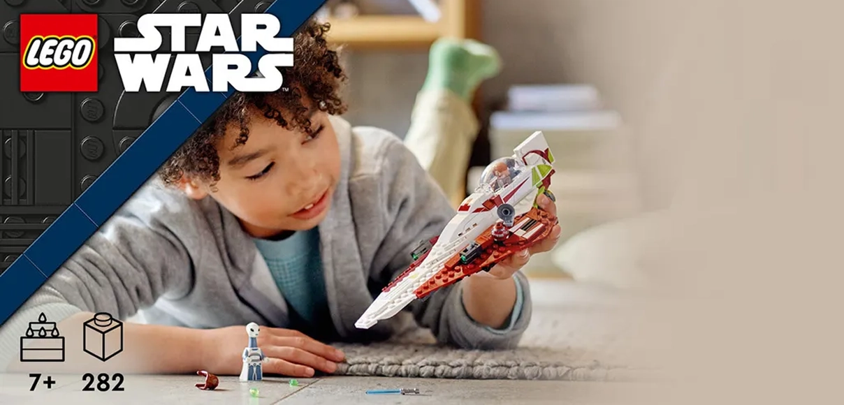 Hero Lego Star Wars Jediovská stíhačka Obi-Wana Kenobiho.