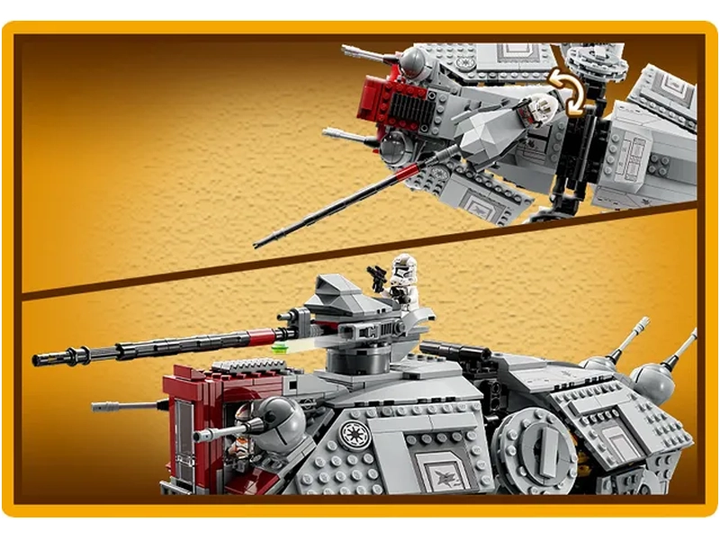 Lego Star Wars kolos AT-TE 75337.