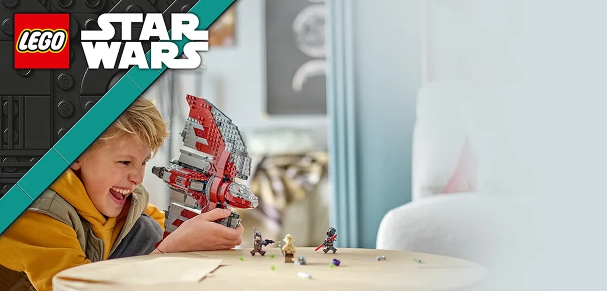 Hero Lego Star Wars Jediský raketoplán T-6 Ahsoky Tano.