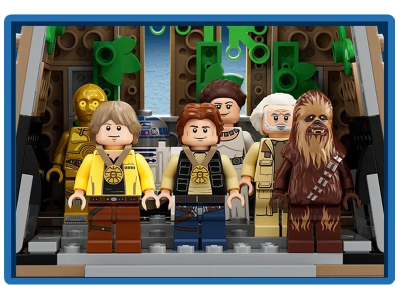 LEGO Star Wars Základňa povstalcov Yavin 4.
