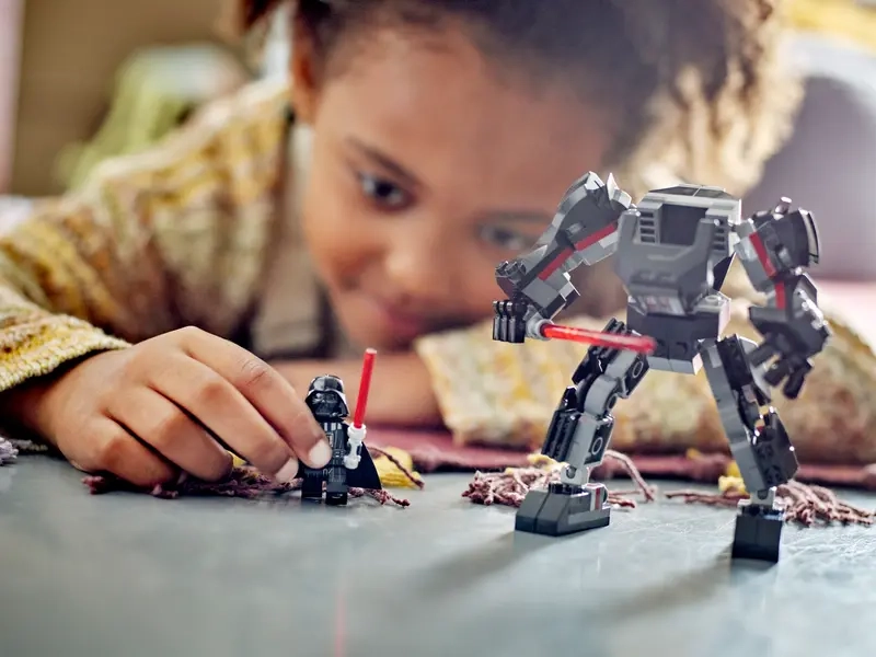 Stavebnica LEGO STAR WARS Robotický oblek Darth Vadera.